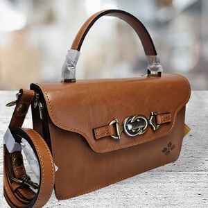 Patricia Nash Leather Porcili Top Handle Bag